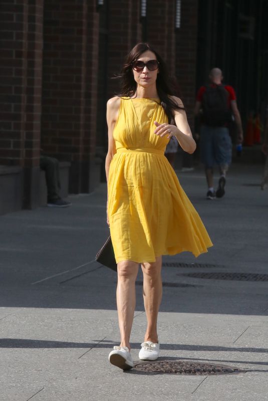 FAMKE JANSSEN Out in New York 05/27/2019