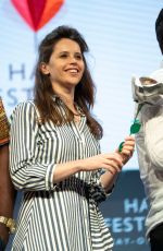 FELICITY JONES at 2019 Hay Festival in Hay-on-wye 05/26/2019