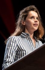 FELICITY JONES at 2019 Hay Festival in Hay-on-wye 05/26/2019