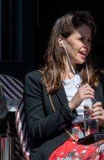FELICITY JONES Out and About in London 05/16/2019