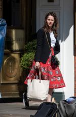 FELICITY JONES Out and About in London 05/16/2019