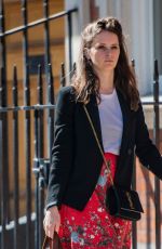 FELICITY JONES Out and About in London 05/16/2019