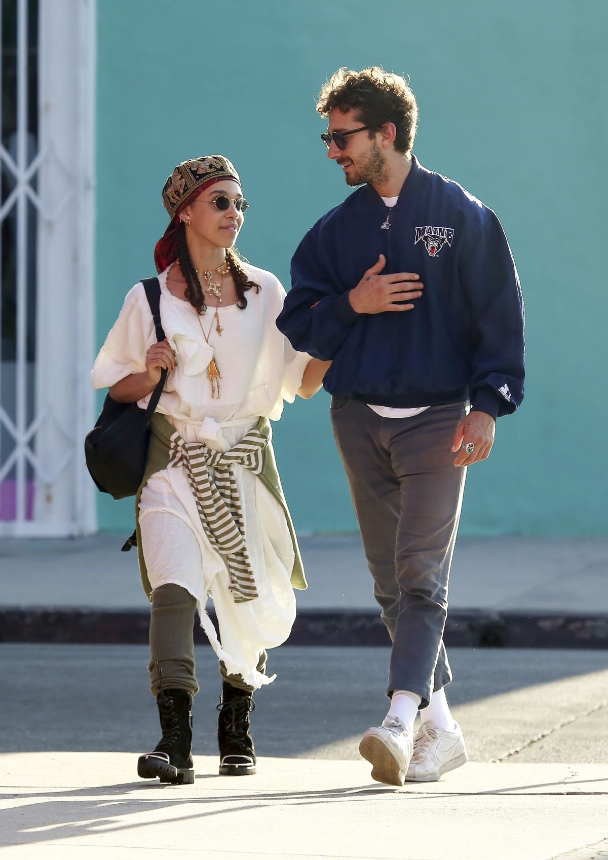 FKA TWIGS and Shia Labeouf Out Shopping in Los Angeles 04/29/2019 - HawtCelebs
