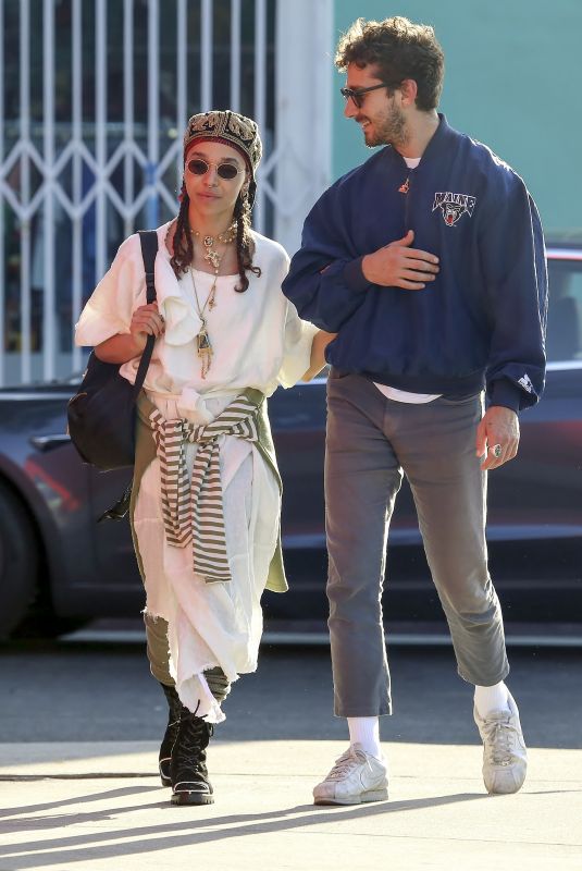 FKA TWIGS and Shia Labeouf Out Shopping in Los Angeles 04/29/2019