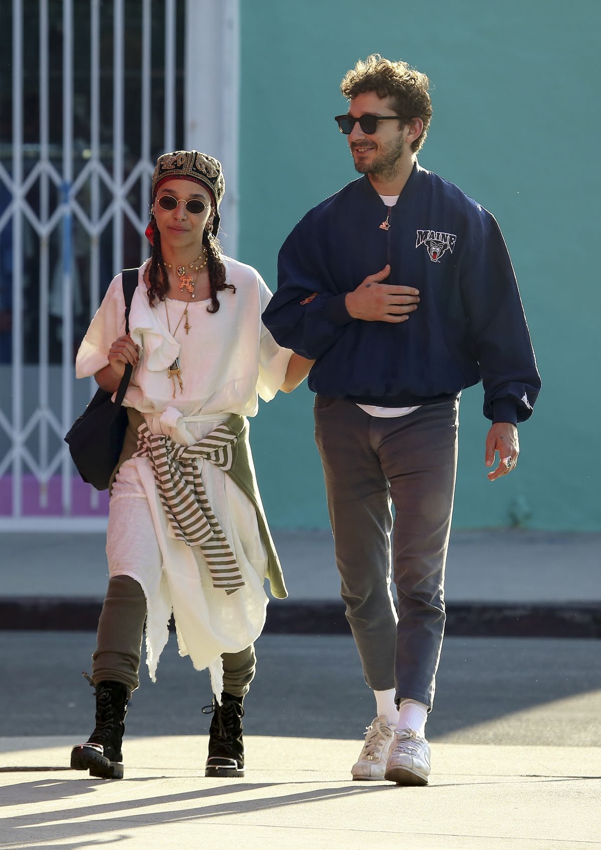 FKA TWIGS and Shia Labeouf Out Shopping in Los Angeles 04/29/2019 - HawtCelebs1200 x 1695