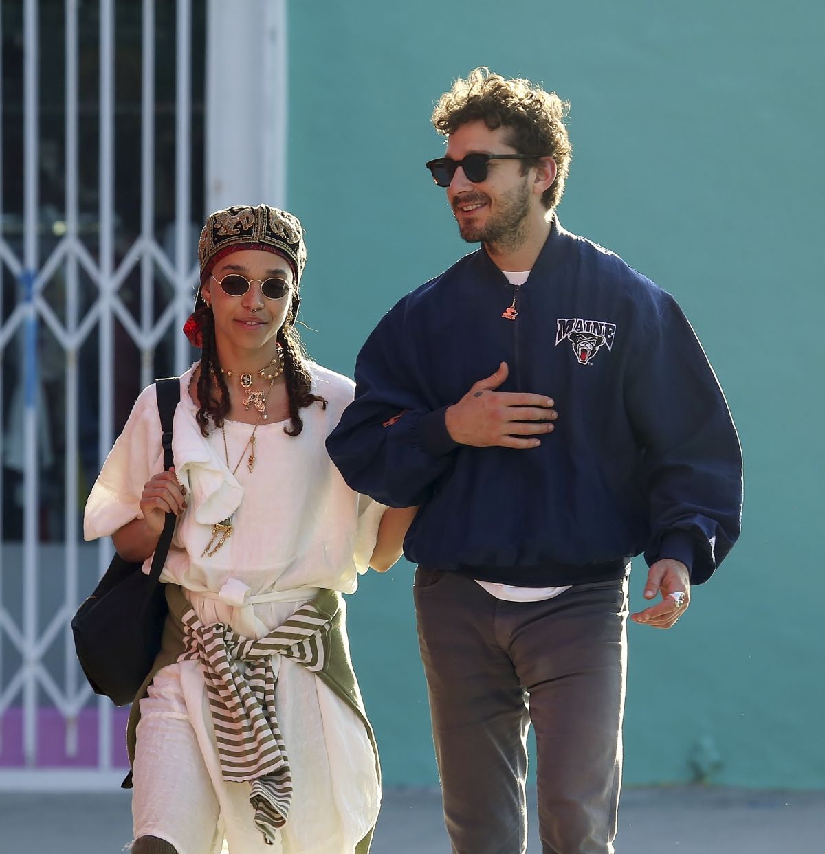 FKA TWIGS and Shia Labeouf Out Shopping in Los Angeles 04/29/2019 - HawtCelebs1200 x 1243
