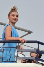 FLORENCE PUGH on the Roof of Her Hotel in Cannes 05/20/2019