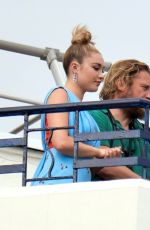 FLORENCE PUGH on the Roof of Her Hotel in Cannes 05/20/2019