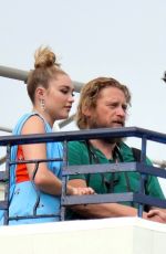 FLORENCE PUGH on the Roof of Her Hotel in Cannes 05/20/2019