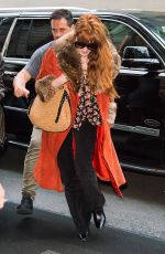 FLORENCE WELCH Arrives at Her Hotel in New York 05/03/2019