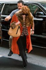 FLORENCE WELCH Arrives at Her Hotel in New York 05/03/2019