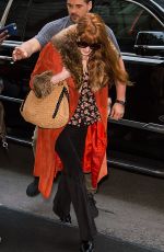 FLORENCE WELCH Arrives at Her Hotel in New York 05/03/2019