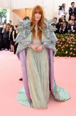 FLORENCE WELCH at 2019 Met Gala in New York 05/06/2019