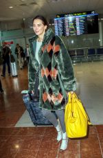 FREDERIQUE BEL at Nice Airport 05/12/2019