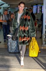FREDERIQUE BEL at Nice Airport 05/12/2019