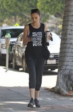 GAL GADOT Arrives at Pilates Class in Beverly Hills 05/29/2019