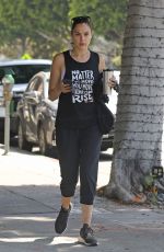 GAL GADOT Arrives at Pilates Class in Beverly Hills 05/29/2019