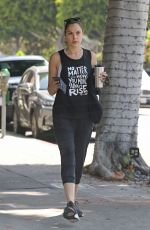 GAL GADOT Arrives at Pilates Class in Beverly Hills 05/29/2019