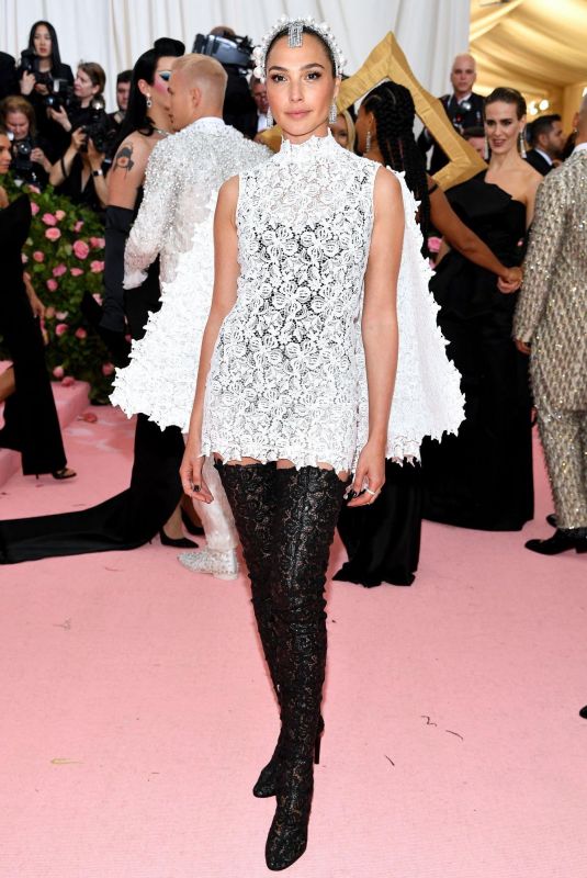 GAL GADOT at 2019 Met Gala in New York 05/06/2019
