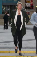 GEMMA ATKINSON Arrives at Lowry in Salford 05/03/2019