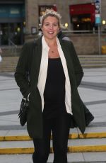 GEMMA ATKINSON Arrives at Lowry in Salford 05/03/2019