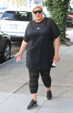 GEMMA COLLINS Out for Lunch at Yhe Ivy in West Hollywood 05/21/2019