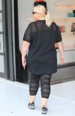 GEMMA COLLINS Out for Lunch at Yhe Ivy in West Hollywood 05/21/2019