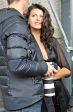 GEORGIA FOWLER on the Set of a Photoshoot in New York 04/30/2019