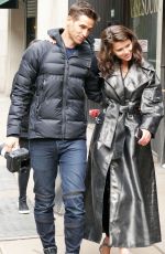 GEORGIA FOWLER on the Set of a Photoshoot in New York 04/30/2019