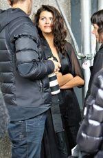 GEORGIA FOWLER on the Set of a Photoshoot in New York 04/30/2019