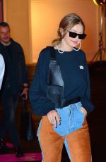 GIGI HADID Leaves Prada Fashion Show in New York 05/02/2019