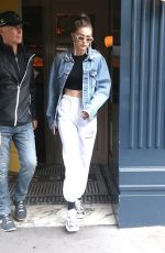 GIGI HADID Out in New York 04/30/2019