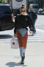 GIGI HADID Out Shopping in New York 05/02/2019