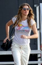GISELE BUNDCHEN Out with Her Dog in New York 05/19/2019