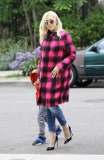 GWEN STEFANI Heading to a Church in Los Angeles 05/12/2019