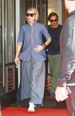 GWYNETH PALTROW and Brad Falchuk Leaves Mark Hotel in New York 05/07/2019