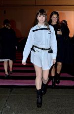 HAILEE STEINFELD Leaves Prada Fashion Show in New York 05/02/2019