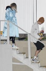 HAILEY and Justin BIEBER Leaves a Church in Los Angeles 05/29/2019