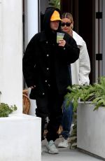 HAILEY and Justin BIEBER Leaves Cha Cha Matcha in West Hollywood 05/23/2019