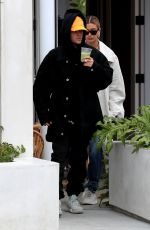 HAILEY and Justin BIEBER Leaves Cha Cha Matcha in West Hollywood 05/23/2019