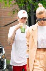 HAILEY and Justin BIEBER Out and About in New York 05/04/2019