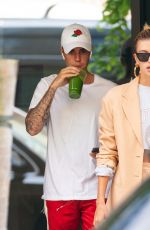 HAILEY and Justin BIEBER Out and About in New York 05/04/2019