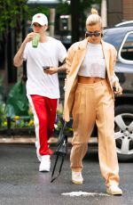 HAILEY and Justin BIEBER Out and About in New York 05/04/2019