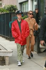 HAILEY and Justin BIEBER Out for Lunch in New York 05/03/2019