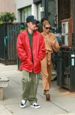 HAILEY and Justin BIEBER Out for Lunch in New York 05/03/2019