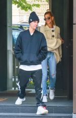 HAILEY and Justin BIEBER Out in New York 05/08/2019