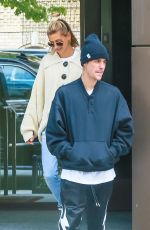 HAILEY and Justin BIEBER Out in New York 05/08/2019