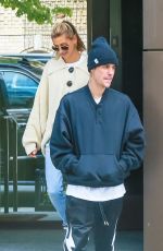 HAILEY and Justin BIEBER Out in New York 05/08/2019