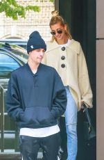 HAILEY and Justin BIEBER Out in New York 05/08/2019