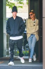 HAILEY and Justin BIEBER Out in New York 05/08/2019